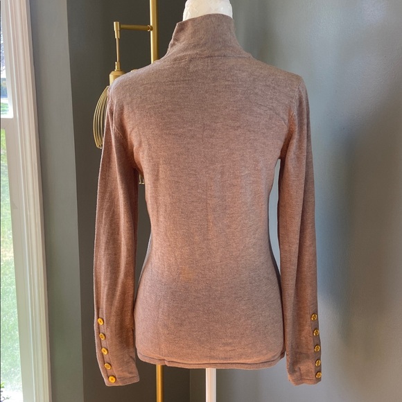 NWOT Taupe Turtleneck - Picture 6 of 6